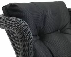 JUTLANDIA Loungesoffa FALKENBERG 2-sits Grå -Utemöbler affär 107982