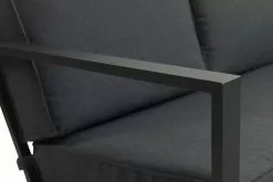 JUTLANDIA Loungeset VONGE 6-sits Svart 12 JUTLANDIA Loungeset VONGE 6-sits Svart -Utemöbler affär 120785