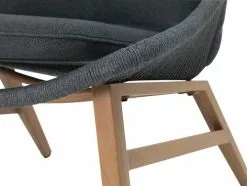 JUTLANDIA Loungestol DANNEMARE Grå 9 JUTLANDIA Loungestol DANNEMARE Grå -Utemöbler affär 121664