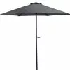 Marknadsparasoll NAPPEDAM Ø250 Mörkgrå