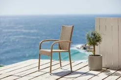 Stapelstol GUDHJEM Natur -Utemöbler affär 122318