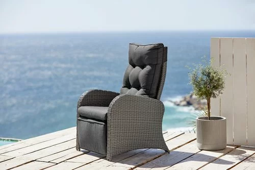 JUTLANDIA Loungestol STORD Grå 5 JUTLANDIA Loungestol STORD Grå - Bild 3