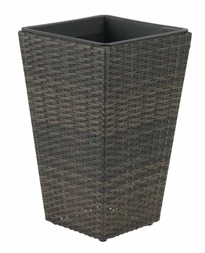 Trädgårdskruka BLOMMOR B31xL31xH50 Brun 4 Trädgårdskruka BLOMMOR B31xL31xH50 Brun - Bild 2