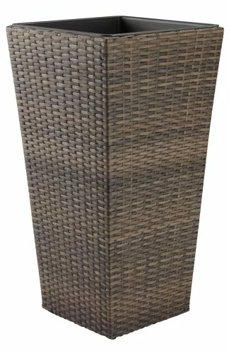 Trädgårdskruka BLOMMOR B36xL36xH70 Brun 4 Trädgårdskruka BLOMMOR B36xL36xH70 Brun - Bild 2