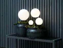 Solcellslampa SOL Ø15xH44 Vit 8 Solcellslampa SOL Ø15xH44 Vit -Utemöbler affär 149783 1