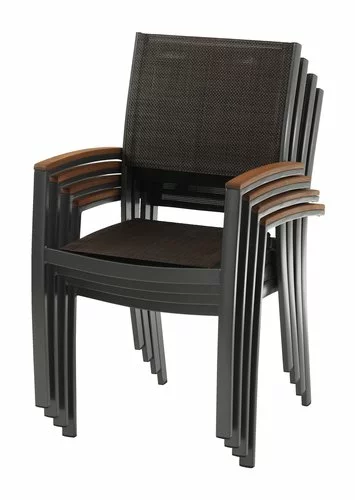 JUTLANDIA Stapelstol MADERNE Grå 4 JUTLANDIA Stapelstol MADERNE Grå - Bild 2