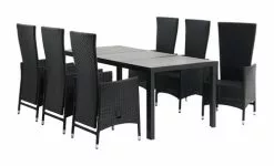 JUTLANDIA MAMRELUND L195 Grå + 4 SKIVE Svart 13 JUTLANDIA MAMRELUND L195 Grå + 4 SKIVE Svart -Utemöbler affär 149942