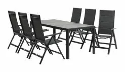 JUTLANDIA MAMRELUND L195 Grå + 4 MYSEN Grå -Utemöbler affär 149949