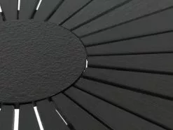 JUTLANDIA RANGSTRUP Ø110 Bord Svart + 4 ILDERHUSE Stol Natur 9 JUTLANDIA RANGSTRUP Ø110 Bord Svart + 4 ILDERHUSE Stol Natur -Utemöbler affär 150050