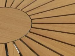 JUTLANDIA Bord RANGSTRUP Ø110 Natur/svart 10 JUTLANDIA Bord RANGSTRUP Ø110 Natur/svart -Utemöbler affär 150063