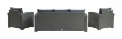 JUTLANDIA Loungeset VEMB 5-sits Grå 11 JUTLANDIA Loungeset VEMB 5-sits Grå -Utemöbler affär 150468