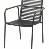 JUTLANDIA Stapelstol NABE Svart 1 JUTLANDIA Stapelstol NABE Svart -Utemöbler affär 151092