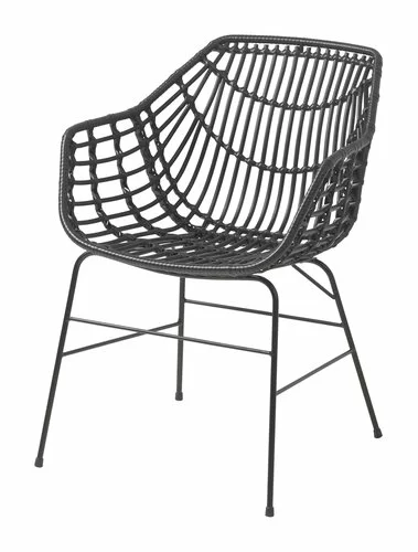 Stol ILDERHUSE Svart 3 Stol ILDERHUSE Svart