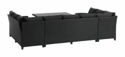 Loungeset ULLEHUSE 9-sits Förvaring Svart 11 Loungeset ULLEHUSE 9-sits Förvaring Svart -Utemöbler affär 151154