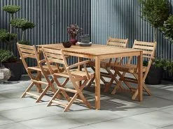 JUTLANDIA Bord VESTERHAVET B90xL150 Teak 12 JUTLANDIA Bord VESTERHAVET B90xL150 Teak -Utemöbler affär 151476 1