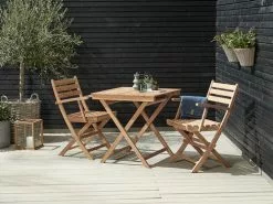 JUTLANDIA Klappstol VESTERHAVET Teak 11 JUTLANDIA Klappstol VESTERHAVET Teak -Utemöbler affär 151479