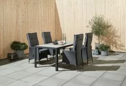 JUTLANDIA MAMRELUND L195 Grå + 4 SKIVE Svart 17 JUTLANDIA MAMRELUND L195 Grå + 4 SKIVE Svart -Utemöbler affär 153392