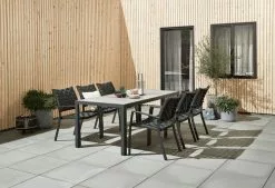 JUTLANDIA MAMRELUND L195 Grå + 4 JEKSEN Svart 17 JUTLANDIA MAMRELUND L195 Grå + 4 JEKSEN Svart -Utemöbler affär 153396 1