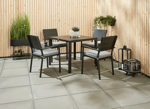 JUTLANDIA Dyna Stolsits UDSIGTEN Ljusgrå 4 JUTLANDIA Dyna Stolsits UDSIGTEN Ljusgrå - Bild 2