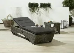 Solsäng OUTRUP B59xL195 Grå -Utemöbler affär 155967