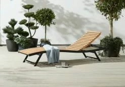 Solsäng BAGMARKEN B70xL200 Hårdträ 11 Solsäng BAGMARKEN B70xL200 Hårdträ -Utemöbler affär 156046