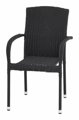 Stapelstol HALDBJERG Svart 3 Stapelstol HALDBJERG Svart