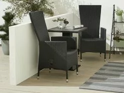 JUTLANDIA Positionsstol SKIVE Svart -Utemöbler affär 160117