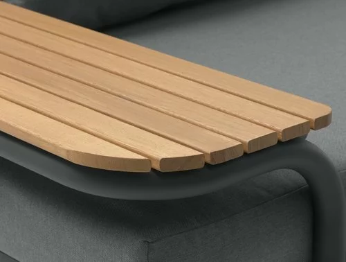 JUTLANDIA Dagbädd ODDESUND Grå 5 JUTLANDIA Dagbädd ODDESUND Grå - Bild 3