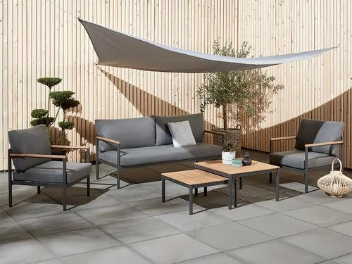 JUTLANDIA Loungeset ODDESUND 5-sits Grå 3 JUTLANDIA Loungeset ODDESUND 5-sits Grå