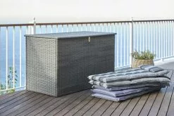 JUTLANDIA Dynbox EBELTOFT B151xH91xD77 Svart -Utemöbler affär 178300