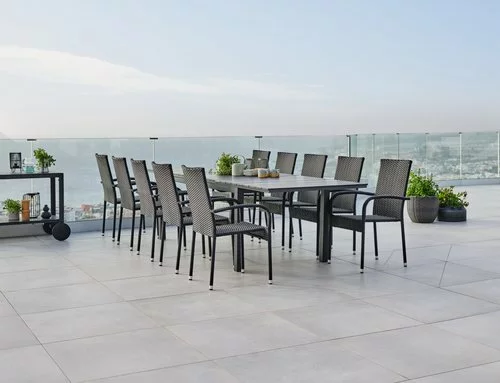 JUTLANDIA Bord VATTRUP B95xL206/319 Svart 6 JUTLANDIA Bord VATTRUP B95xL206/319 Svart - Bild 4