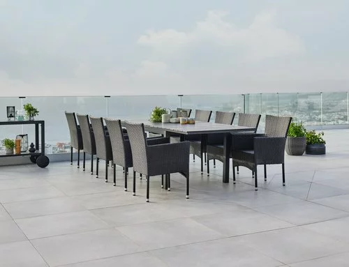 JUTLANDIA VATTRUP L206/319 Bord Svart + 4 AIDT Stol Svart 7 JUTLANDIA VATTRUP L206/319 Bord Svart + 4 AIDT Stol Svart - Bild 5