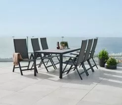 JUTLANDIA Bord PINDSTRUP B90xL205 Grå 11 JUTLANDIA Bord PINDSTRUP B90xL205 Grå -Utemöbler affär 178520