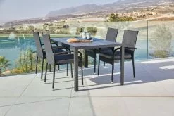 JUTLANDIA Dyna Stolsits UDSIGTEN Mörkgrå 21 JUTLANDIA Dyna Stolsits UDSIGTEN Mörkgrå -Utemöbler affär 178555