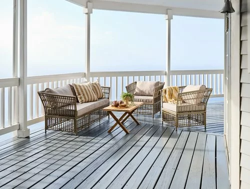 Loungebord LILLESAND B50xL100 Teak 6 Loungebord LILLESAND B50xL100 Teak - Bild 4