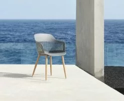 Stol RAVNEBAKKE Mörkgrå -Utemöbler affär 178590