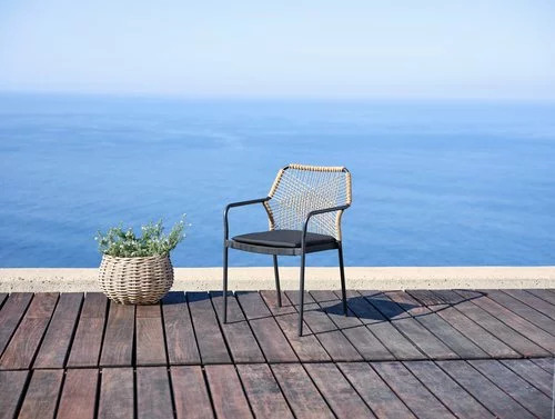 JUTLANDIA Stapelstol FASTRUP Svart 4 JUTLANDIA Stapelstol FASTRUP Svart - Bild 3