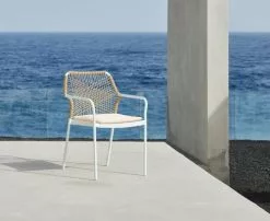 JUTLANDIA Stapelstol FASTRUP Vit 9 JUTLANDIA Stapelstol FASTRUP Vit -Utemöbler affär 178596