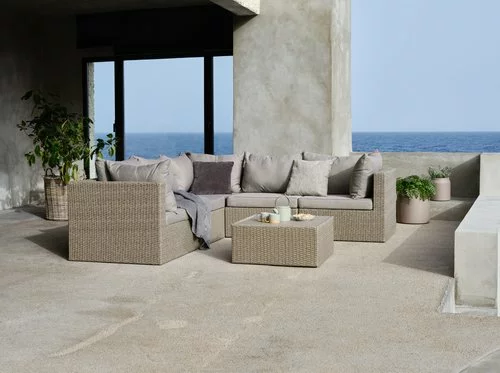 Lounge RAVNDRUP Mittmodul Natur 4 Lounge RAVNDRUP Mittmodul Natur - Bild 2