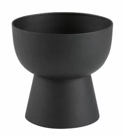 Trädgårdskruka LOMVI Ø30xH30 Svart -Utemöbler affär 178870
