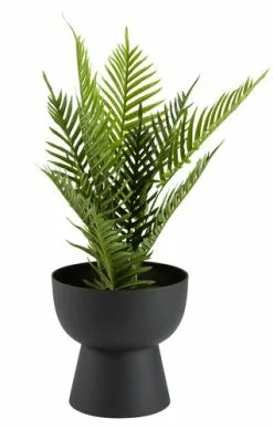 Trädgårdskruka LOMVI Ø30xH30 Svart