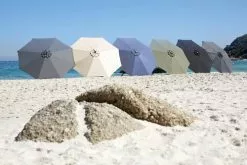 Marknadsparasoll AGGER Ø300 Oliv -Utemöbler affär 179495 1