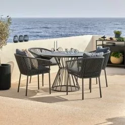 Bord FAGERNES Ø110 Grå -Utemöbler affär 180598