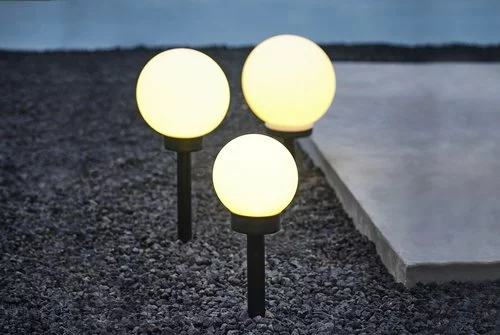 Solcellslampa SOL Ø15xH44 Vit 6 Solcellslampa SOL Ø15xH44 Vit - Bild 4