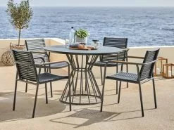 JUTLANDIA Stapelstol NABE Svart 12 JUTLANDIA Stapelstol NABE Svart -Utemöbler affär 182212 1