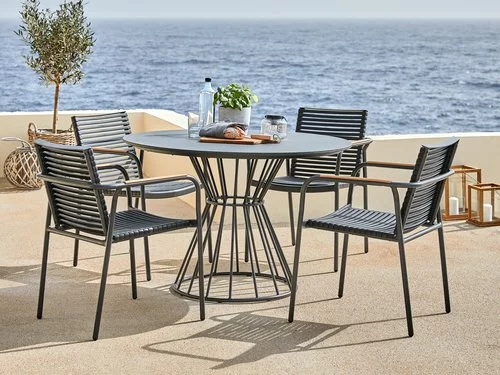 JUTLANDIA Stapelstol NABE Svart 7 JUTLANDIA Stapelstol NABE Svart - Bild 5