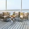 Loungeset LILLESAND 5-sits Natur