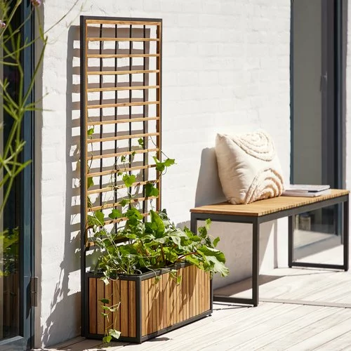 JUTLANDIA Blomlåda UGILT B27xL74xH131 Hårdträ 5 JUTLANDIA Blomlåda UGILT B27xL74xH131 Hårdträ - Bild 3