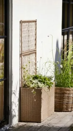 Blomlåda TRANA B30xL83xH130 Natur -Utemöbler affär 194472