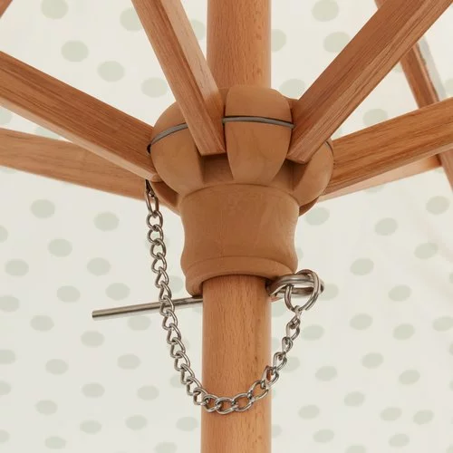 Parasoll YPPENBJERG Ø200 Beige/grön 5 Parasoll YPPENBJERG Ø200 Beige/grön - Bild 3